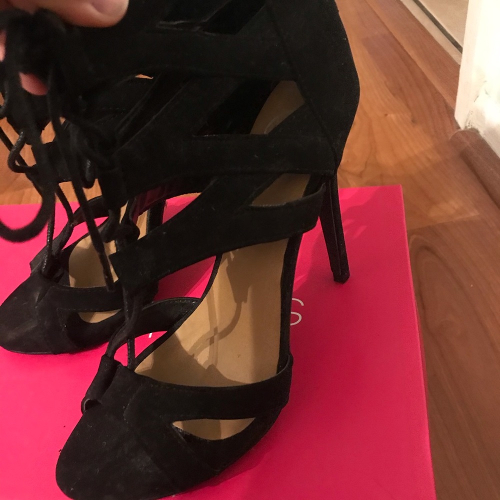 Black heels